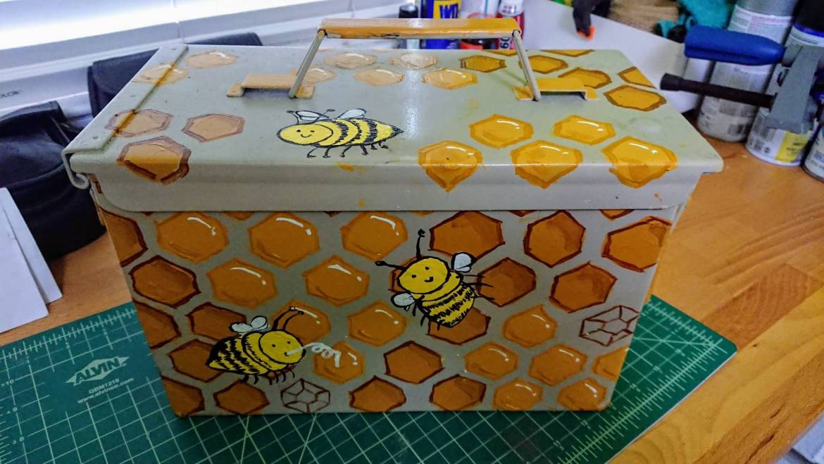 “Honesty Box” For Selling Bottled Honey